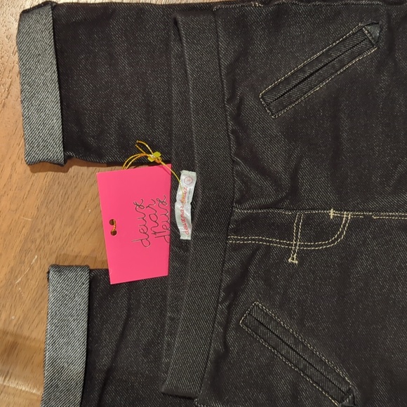 Deux Par Deux girls dark wash jeggings size 5 NWT - Picture 1 of 11